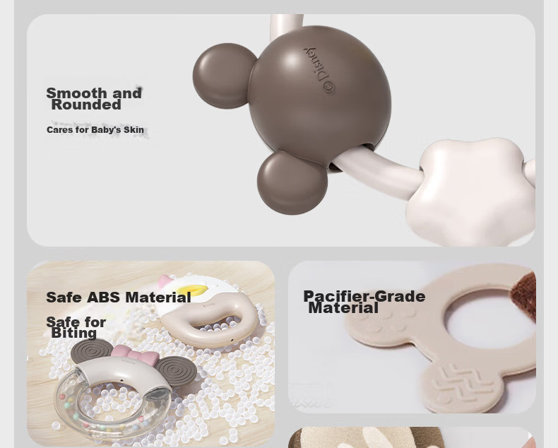 Disney Newborn Welcome Gift Set Baby Gift Box Infant Gift Full Moon Gift Teether Rattle 32