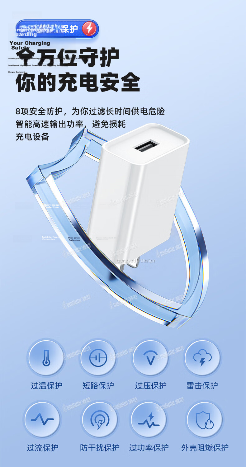 Chic Style Compatible Xiaomi Xiaobai Ezviz 360 Huawei TP-Link Camera Charger Power Extension Cable 5m Long Android Data Cable Camera Power Adapter Charging Cable 7