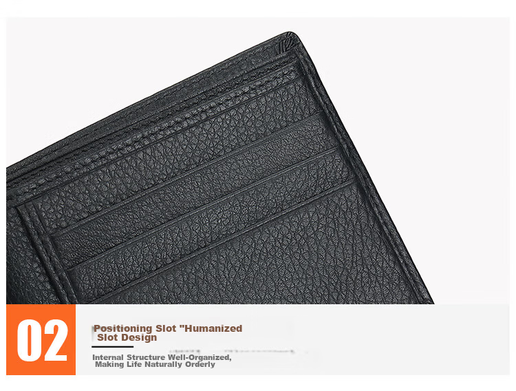 MEXICAN Genuine Top-Grain Leather Business Wallet for Men, Fashionable Short Wallet with Multiple Card Slots, Horizontal Design, Birthday Gift for Me 22