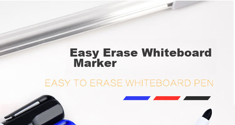 Dile Preferred Series Erasable Whiteboard Markers Water-Based Pens Office Stationery Black Blue Red 10pcs/Box 33014 Mixed Colors 1