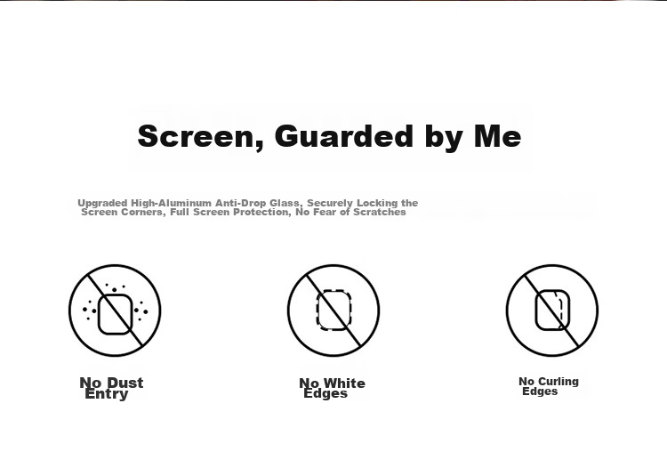 UGREEN [Touch Sensitive] Tempered Glass Screen Protector for Apple Watch Ultra 3/2/1 49mm Full Coverage with Locator 2-Pack 6