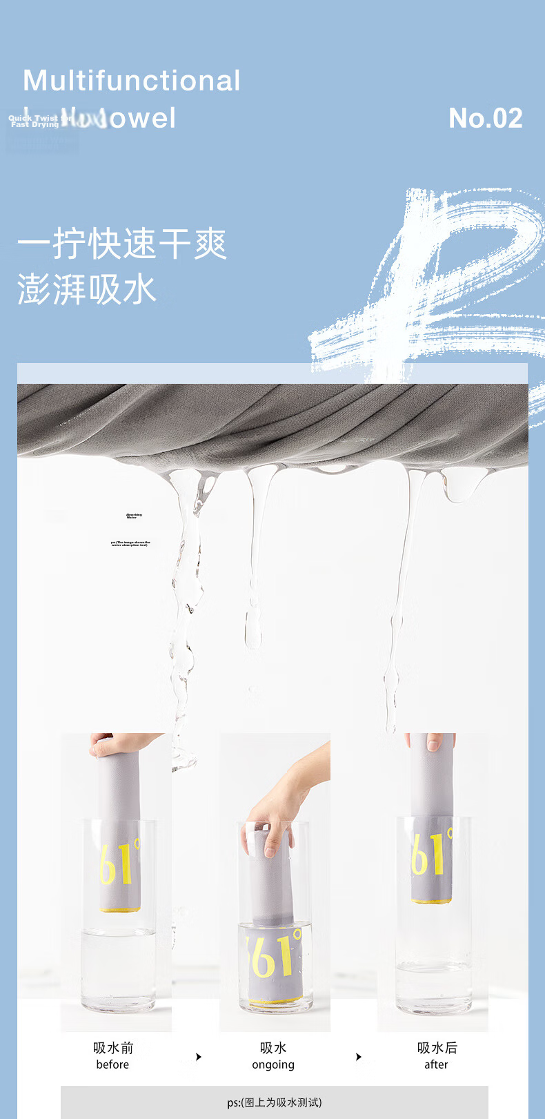 361° Bath Towel for Men And Women, Swimming Towel, Absorbent Quick-Drying Beach Towel, Adult Sports Fitness Bathrobe, Hot Spring Towel 5