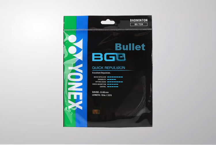 YONEX Badminton String, High Elasticity, Rebound Control, Daily Training, Durable, BGTCR-004, Yellow 2