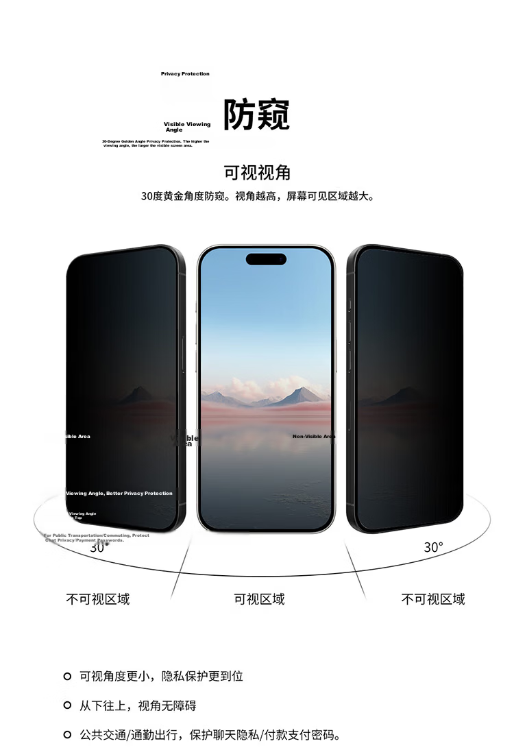 BELKIN Apple iPhone 16 Pro Max Tempered Glass Screen Protector AR Anti-Glare Flagship Edition 3