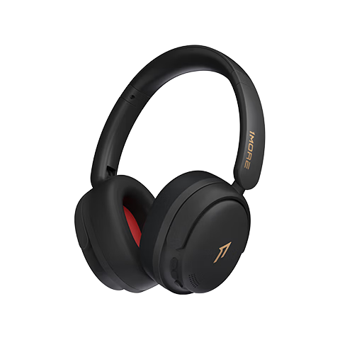 1MORE Jay Chou Edition Over-Ear Bluetooth Headphones Bluetooth 6.0 Dual Gold Standard Fast Charging Long Battery Life Active Noise Cancelling Gaming Low Latency QC30 SonoFlow Flagship Black