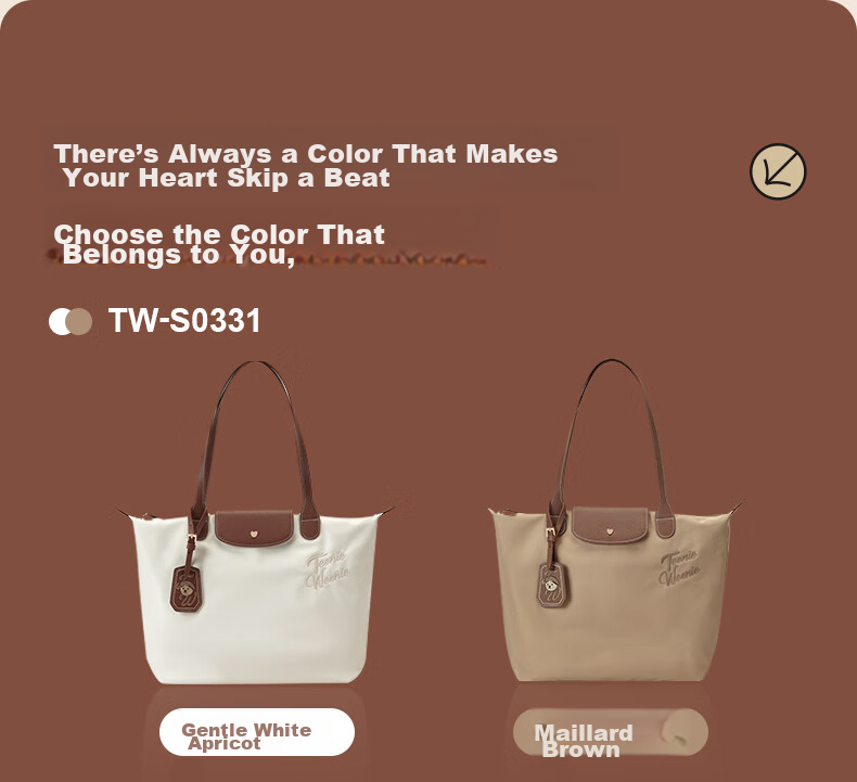 Teenie Weenie Bear Shoulder Bag Women's 2026 New Large Capacity Tote Crossbody Bag Commuter Valentine's Day Gift 10