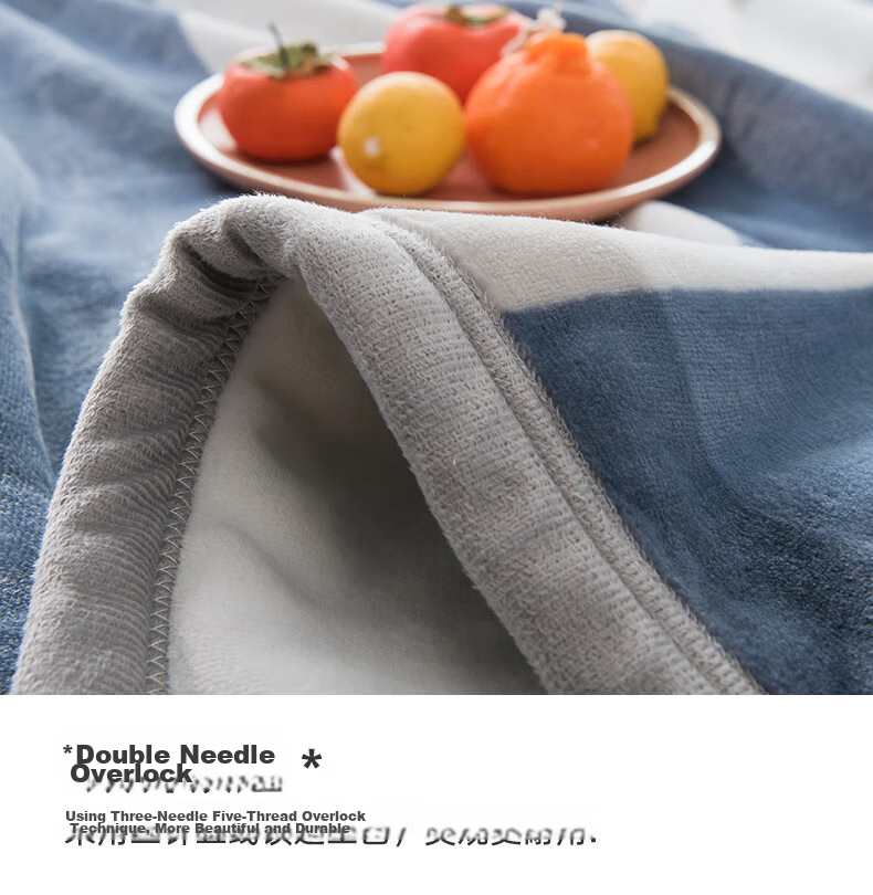 Aiwei Winter Single Nap Blanket Towel Blanket Shawl Air Conditioning Blanket Liangpingge 150*200cm 10