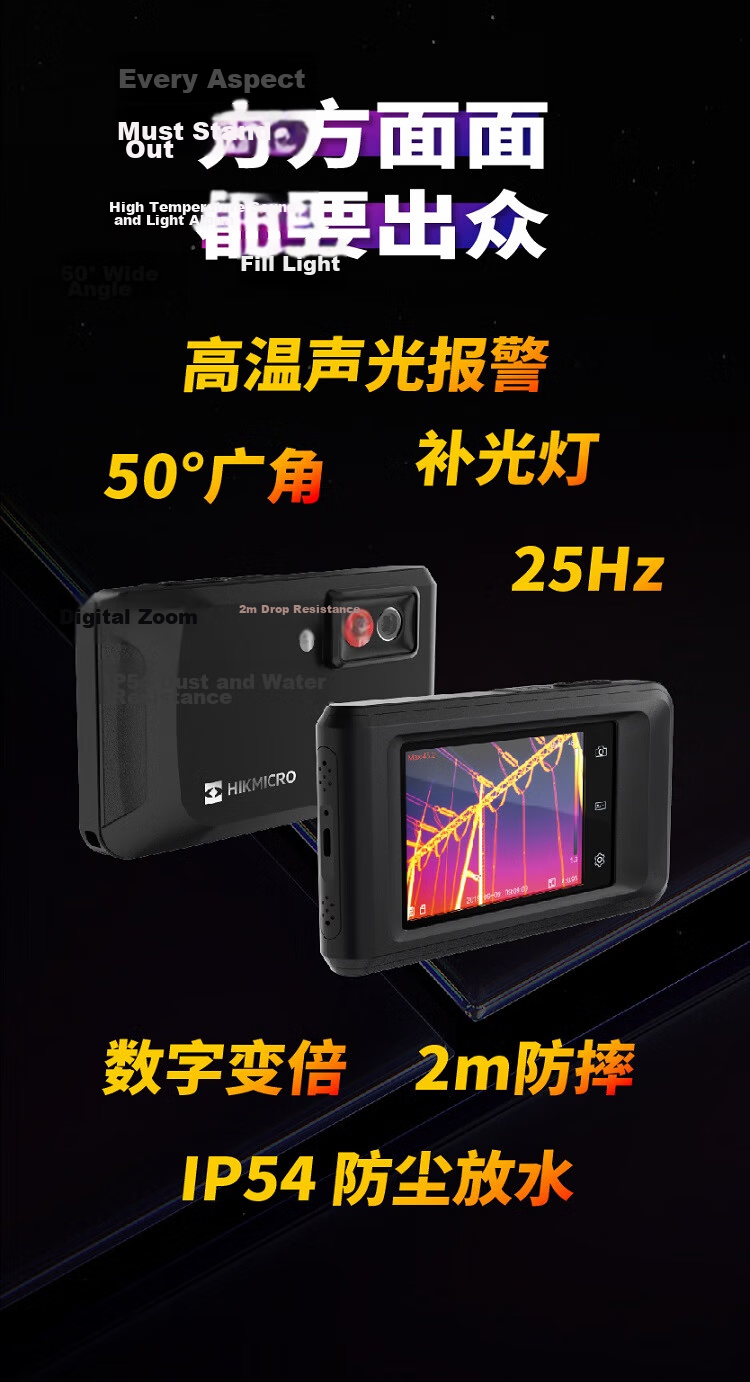 HIKMICRO Smartphone Thermal Imaging Camera, Infrared Thermal Imager for Underfloor Heating Temperature Measurement And Water Leak Detection P09 Green Versio 8
