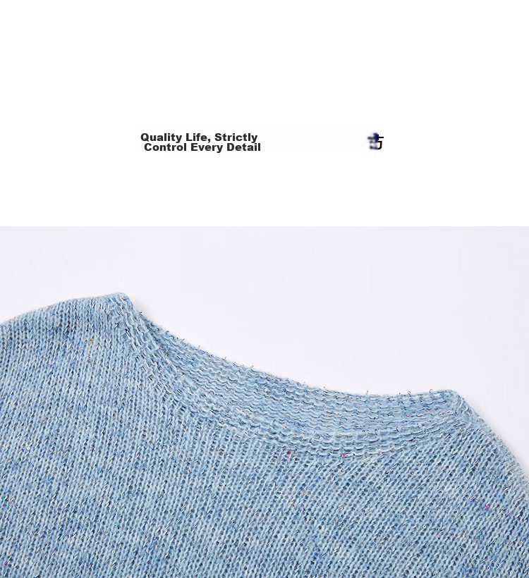 Demana Gradient Irregular Dyed Yarn Sweater with Lantern Sleeves, Wool-Texture Autumn Knit Top for Women 11