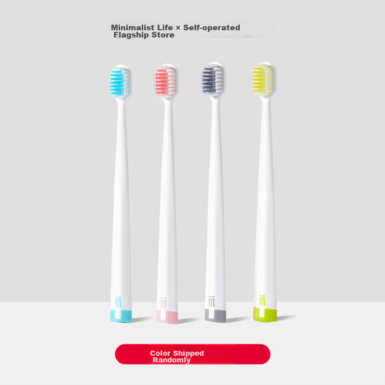 Jijianshenghuo Classic 48-Hole Wide-Head Imported Soft Bristle Gum Protection Anti-Sensitive Toothbrush for Women And Men Adults Stain Removal 1