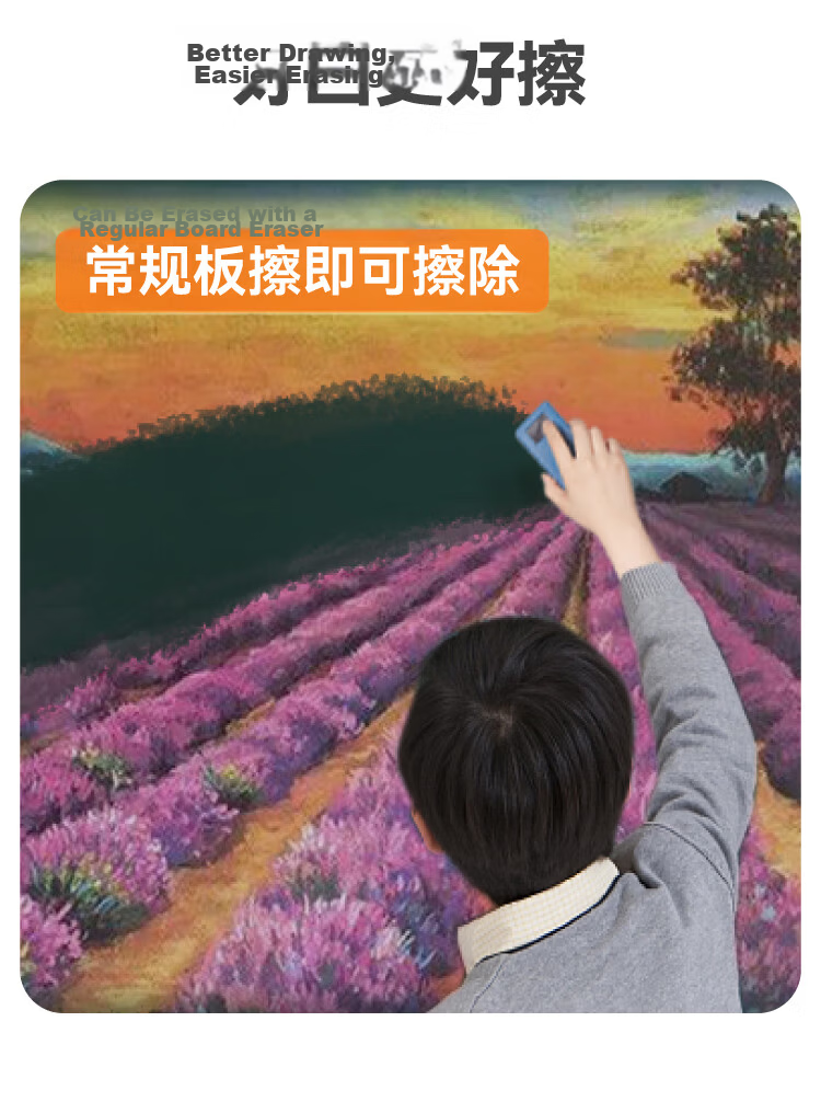 DSB Disbi Golden Chrysanthemum Yellow 48pcs/Box Colored Hexagonal Dustless Non-toxic Chalk for Blackboard Drawing Teaching Children CK-6603 12
