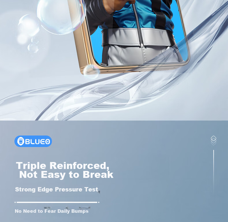 BLUEO Original Clear+ New Space Capsule OPPO Find X9 Ultra Screen Protector Tempered Glass Anti-Static Anti-Drop Dust-Free Film 10