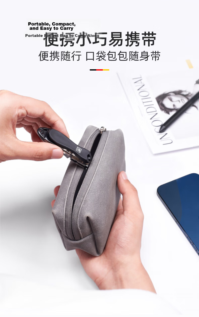 ZWILLING Large Nail Clipper with 360-Degree Rotatable File Head, Household Single Piece 14