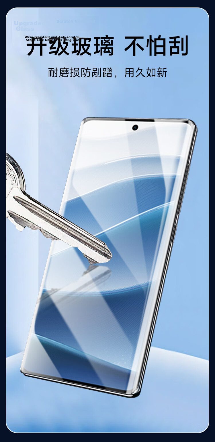 KOOLIFE Tempered Glass Screen Protector for Xiaomi Redmi Note 13 R Pro, Full Coverage Ultra-Thin HD Film, Shatterproof Anti-Fingerprint Protective Film for Xiaomi Redmi 13 R Pro Smartphone 9