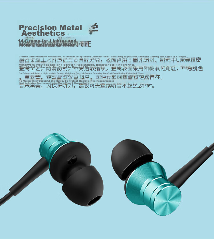 1MORE E1009 Wired In-Ear Headphones with Mic, Heavy Bass, Inline Control, Jay Chou Edition, Silver, Compatible with Phone, Computer, Gaming, Karaoke 4