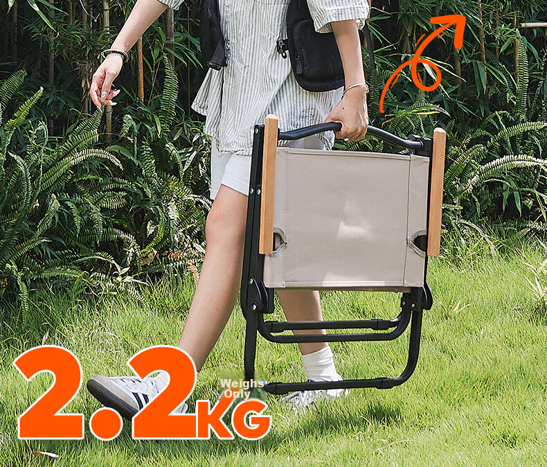 Whotman Outdoor Folding Chair Kemit Portable Camping Chair Table and Chair Equipment Balcony Leisure Stool 20