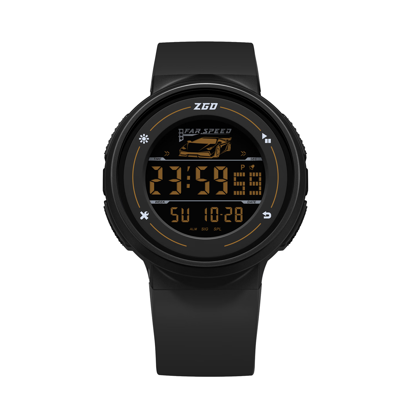 ZGO Sports Outdoor Multifunctional Electronic Watch Military Enlistment Tactical Student Watch for Middle and High School Students 855