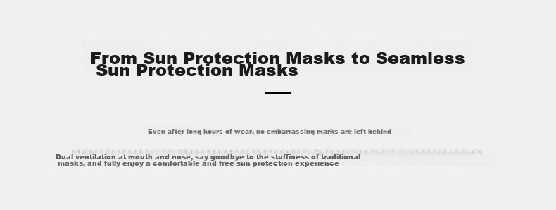 MISSION UV Ice Silk Sunscreen Mask Men's Cycling Mountaineering Summer UV Protection Breathable 3D Full Face Sun Shield 2