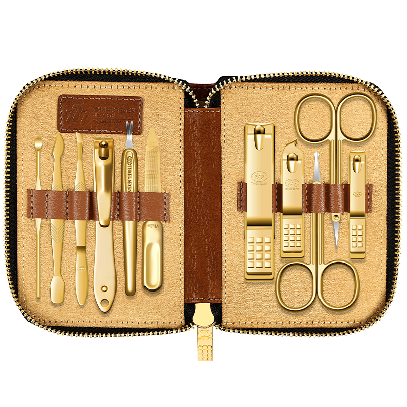777 Nail Clipper Set Tool Imported Nail Clippers Diagonal Nail Scissors Ear Pick Full Gift Set PH111G Teacher's Day Gift
