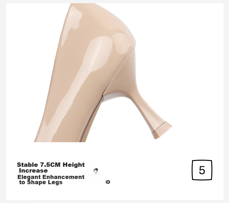 HLA Women's Office Commuter Versatile Daily High Heel Work Shoes HDADXW2CCS213 Nude Size 36 15