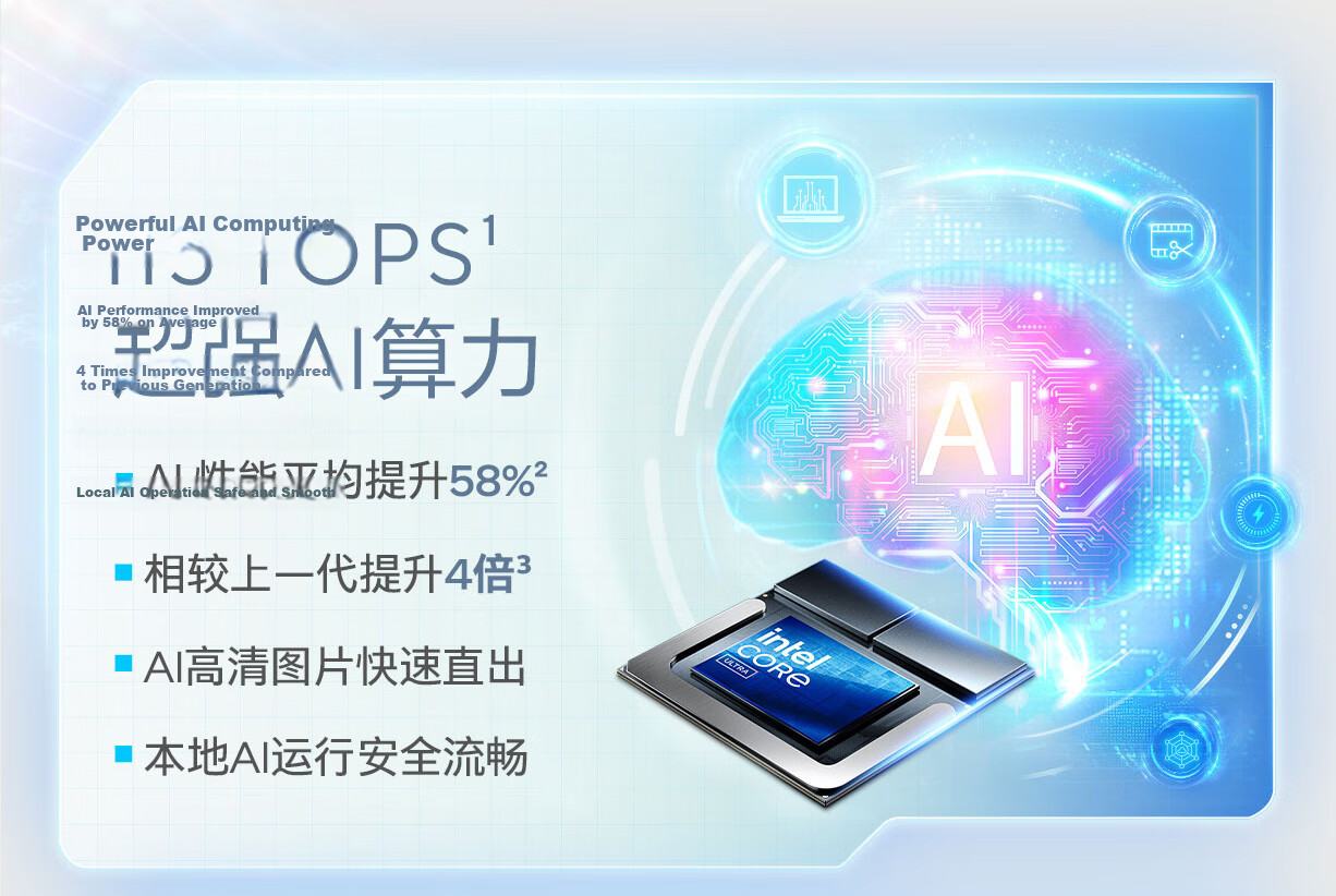 ASUS Lingyao 14 Air National Subsidy Core Ultra7 Lunar Lake 2.8K 120Hz OLED 1.1cm Ultra-Thin AI Laptop (258V 32GB 1TB) 15