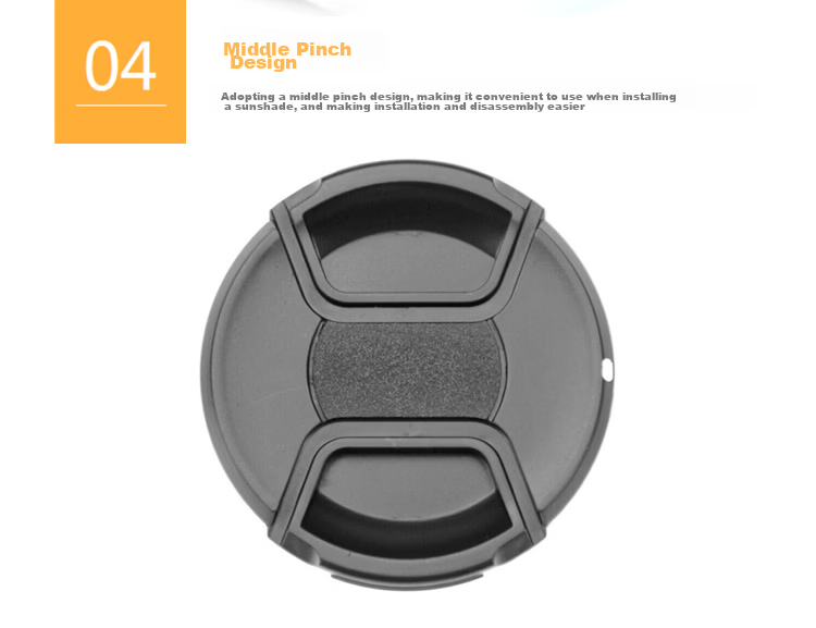 Earlymen 58mm Lens Cap, DSLR Camera Lens Protector, Suitable for Nikon, Canon, Sony, Fuji, Tamron, Olympus, 58mm Diameter Mirrorless Cameras 8