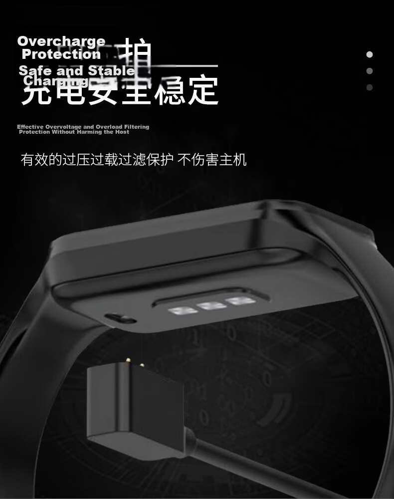 CHENSONG Magnetic Charging Cable Dock for Xiaomi Mi Band 7/7 NFC/6/6 NFC/5/5 NFC Fitness Tracker Charger 6