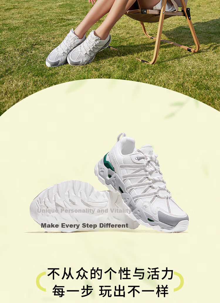 CAMEL [Wang Junkai's Choice - Qingyan] Hiking Shoes for Men And Women, Outdoor Breathable Sports Shoes, Non-Slip Wear-Resistant Trekking Footwear 5