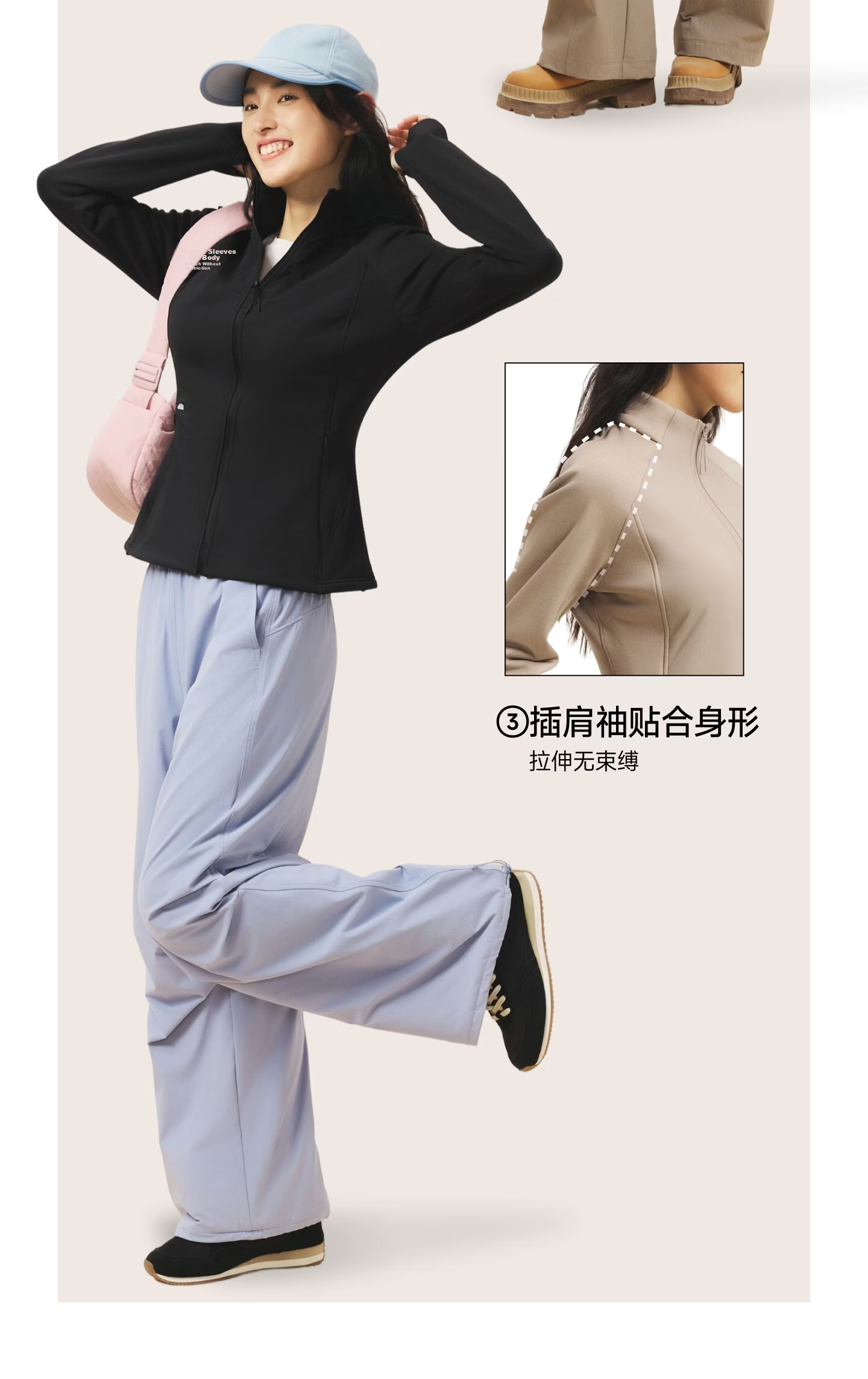 Beneunder Women's Fleece Jacket Mid-Warm Windproof Outdoor Wearable Machine Washable PM128 19