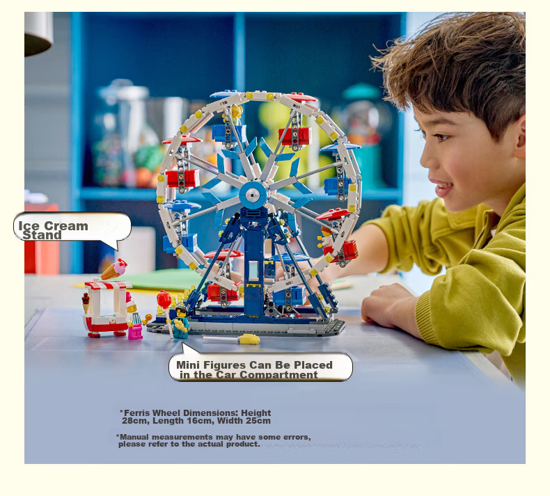 LEGO Building Blocks 31389 Ferris Wheel Kids Boys Girls Toy Birthday Gift 4