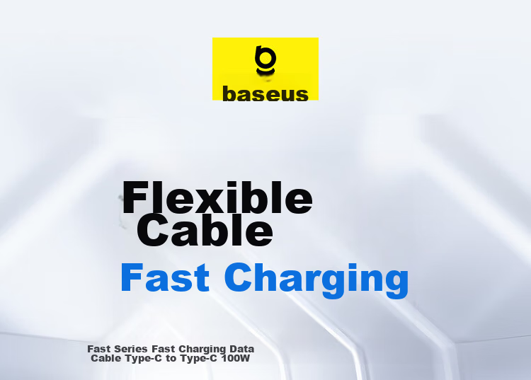 Baseus Dual-Head Type-C Charging Cable PD 100W Super Fast Charge Data Cable for Huawei Honor Xiaomi Apple iPhone 17/16/15 iPad Laptop Car Use 2m Blue 1