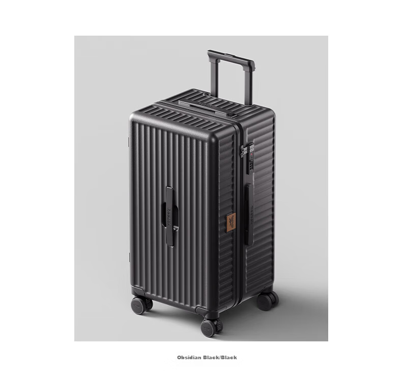 Reebok Suitcase, PC Trolley Case, Multifunctional Large Capacity Travel Luggage, Password Lock Suitcase, Leather Case, Hao Kong Bai 24 Inches 25