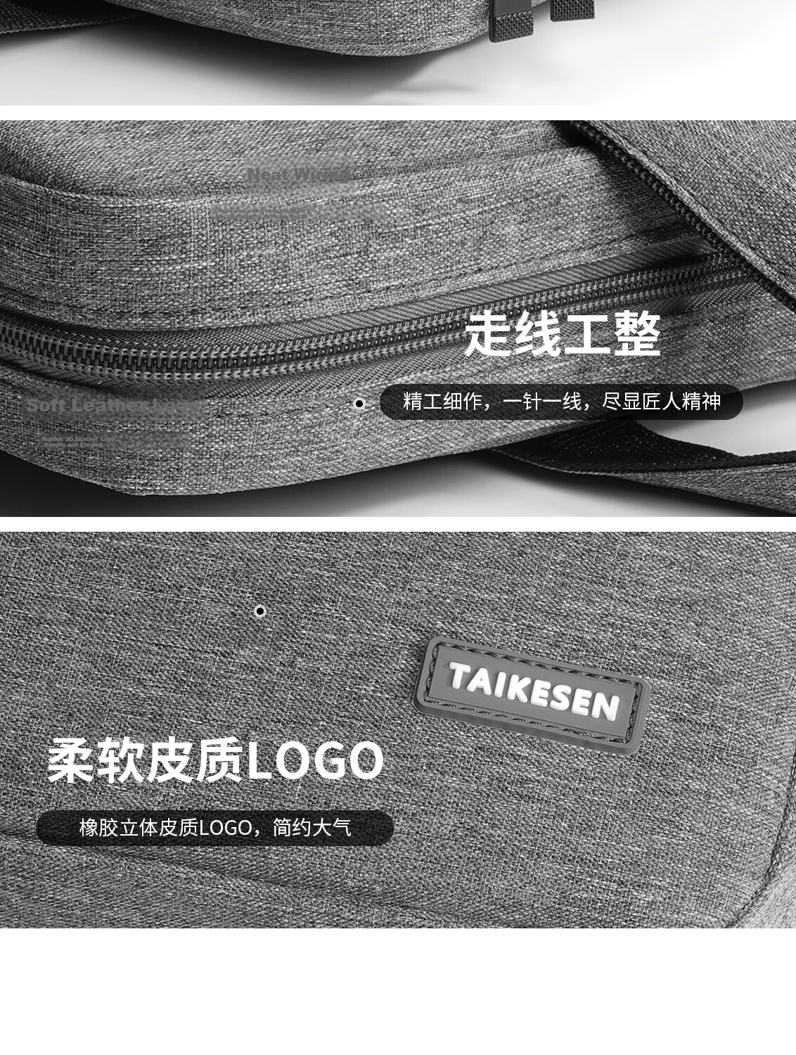 Taikesen Laptop Bag Suitable for Apple Huawei 16-Inch Xiaomi Lenovo Legion Laptops, Briefcase Crossbody Bag for Me 12