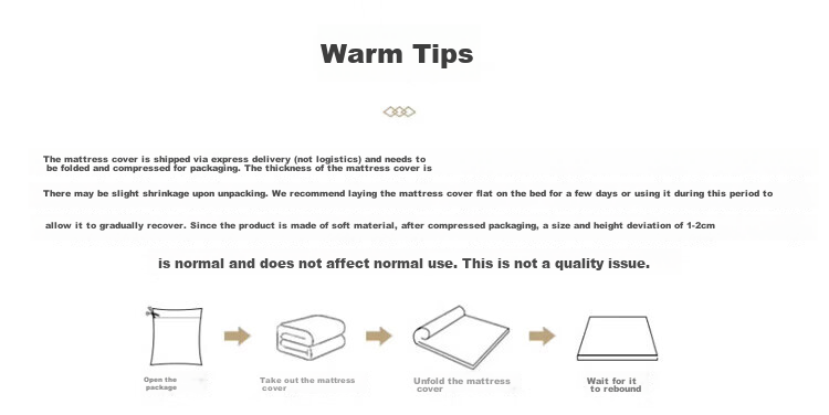 SOMERELLE Latex Mattress Cover Pad 1.8x2m Tatami Mattress High Elastic Soft Mattress Pad 1