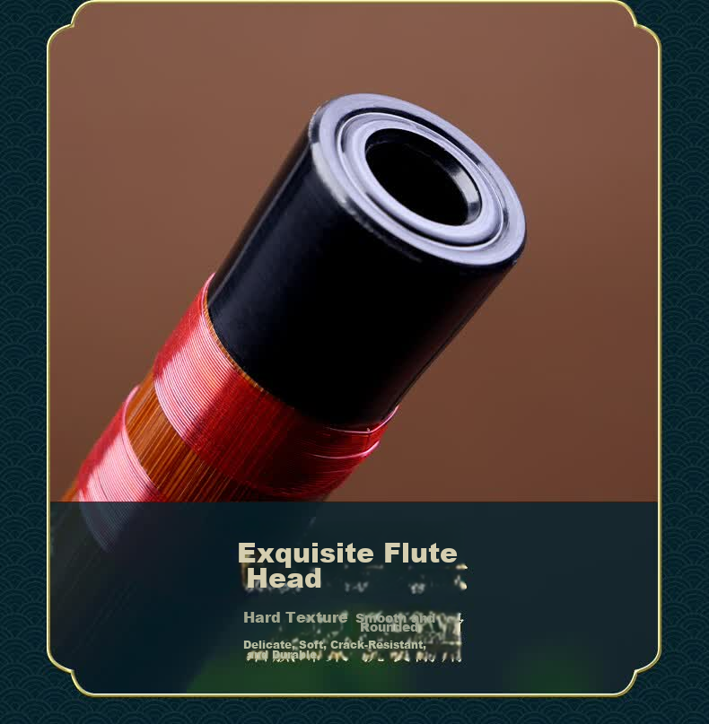 Dong Xuehua 8881 Full Bamboo Flute One-Piece Transverse Flute Beginner Student Grading Dizi Musical Instrument CDEF/G Key 15