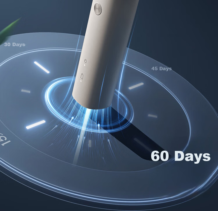 Mijia Electric Shaver S101, Dual-Ring Blade Net, Anti-Pinch, 18 Blades, Quick Shave in 1.5 Hours, Fast Charging, Twilight Blue, Birthday Gift for Boyfriend 16