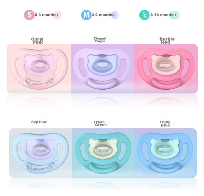 Pigeon Soft Buddy Series Silicone Pacifier 6-18 Months Size L (Cloud Blue) N1041 6