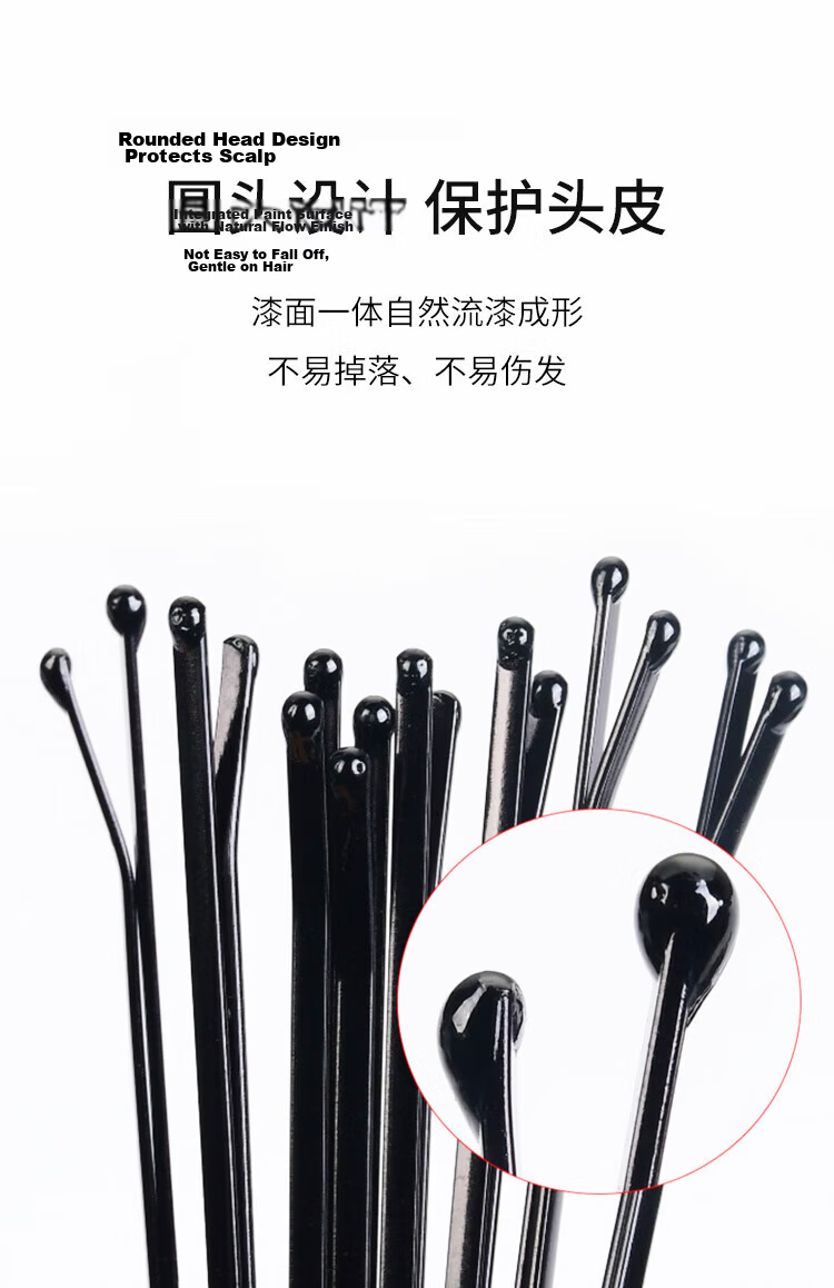 Liqing Gradient Milk Coffee Hair Clips for Women [12 Pieces], Straight Clip, BB Clip, Side Clip, Back of Head Clip, Bangs Clip, Simple Style 6