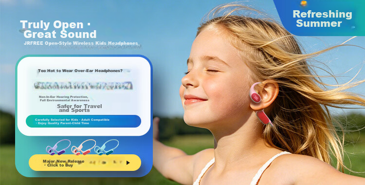 JBL JR300 Kids Wired Over-Ear Headphones 3.5mm Jack Safe Volume Protection Hearing Online Class Parent-Child Education Educational Children Back-to-School Gift Bright Red 2