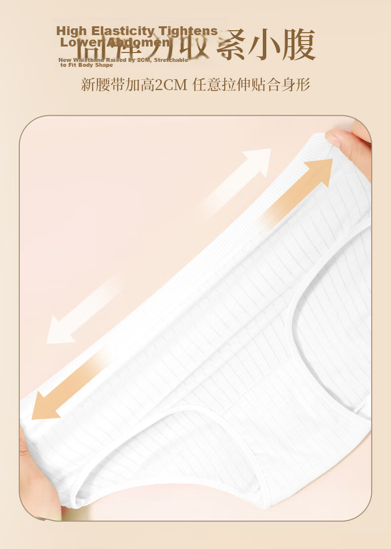 Miiow Disposable Women's Underwear Plus Size Sterilized No-Wash Maternity Postpartum Menstrual Travel Portable Up to 200 Jin 11