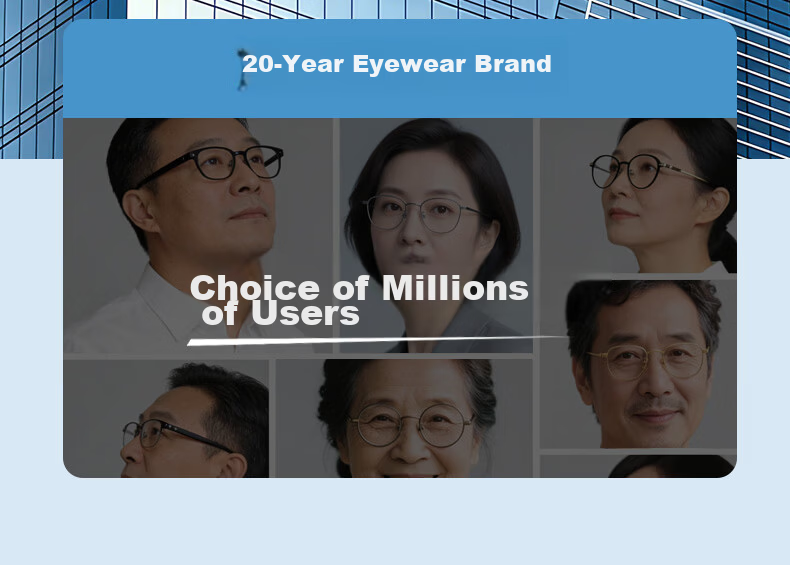 BAINIANHONG Women's Genuine Anti-Blue Light Reading Glasses High-Definition Youthful Appearance 2019-300 4