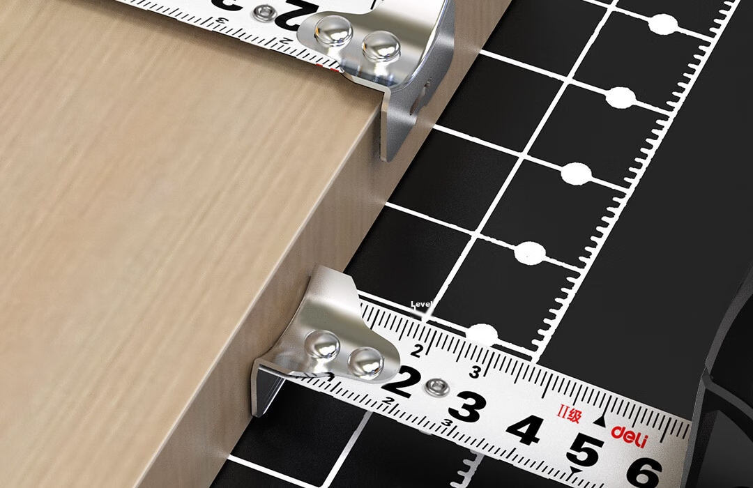 Deli High-Profile Steel Tape Measure, Stylish, Wear-Resistant, Drop-Resistant Ruler, High-Precision Measuring Tape, 5m*28mm 20
