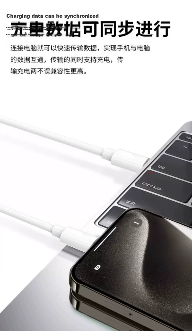 Kewo 30W Fast Charger Set for Apple iPhone 15/16/17/18 Pro/Pro Max with Dual Type-C Data Cables for iPad Pro 8