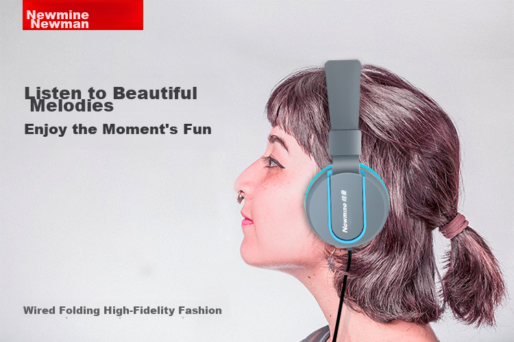Newmine T12 Over-Ear Wired Gaming Headset with 2-Meter Extension Cable, Stereo Sound, Deep Bass, Compatible with Apple, Android, PC Etc. Small Ear Cups, Black 1