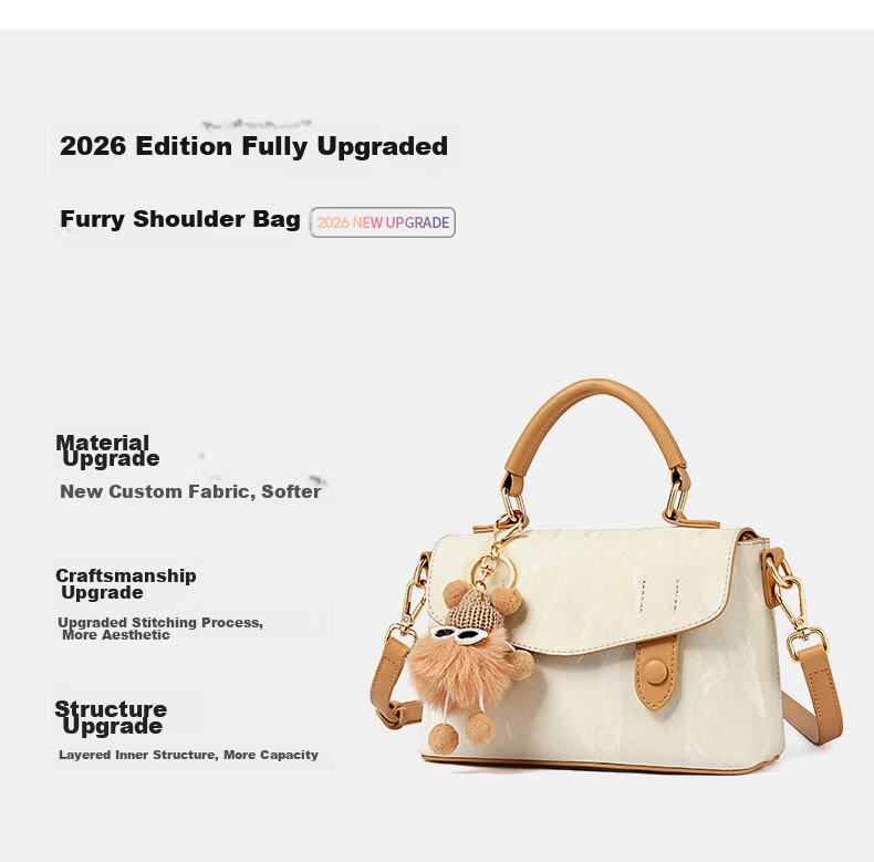TUCANO Women's Bag 2026 New Shoulder Bag Luxury Cambridge Handbag Ladies Tote Crossbody Birthday Gift for Girls 3
