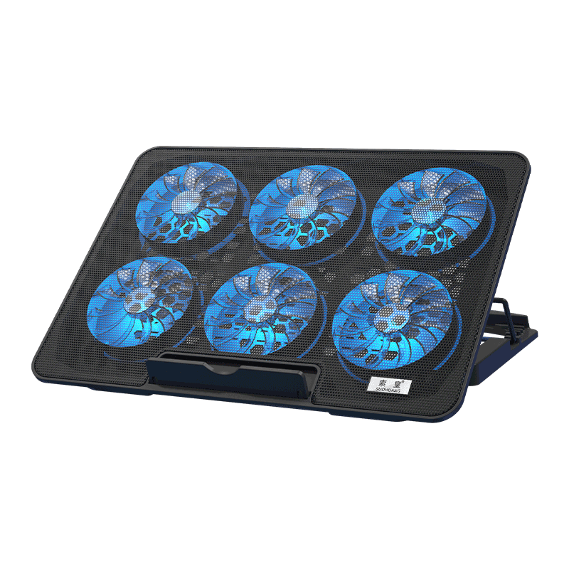 SUOHUANG S6 Adjustable Speed Laptop Cooler (Computer Stand/Laptop Cooling Rack/Cooling Pad/Adjustable Speed/Cooling Base/Under 17 Inches) for ThinkBook 14