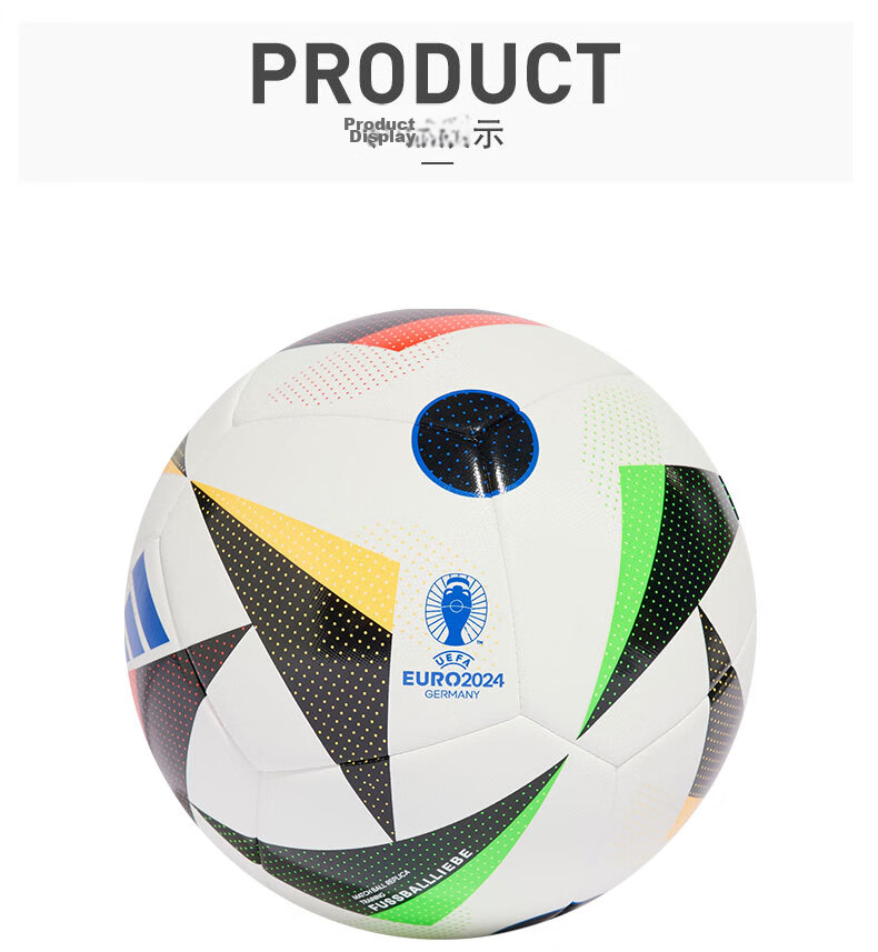 Adidas Soccer Ball, Standard Size 5, Training Model for Daily Activities, JY6164 7