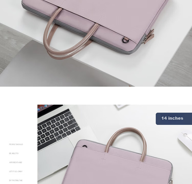GOLF Laptop Bag for Women, 15.6-Inch Handheld Apple Notebook, Huawei Shoulder Crossbody Bag, Business Briefcase for Commuting 30