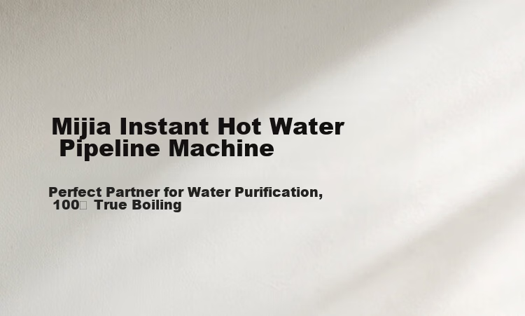 Mijia Small Mijia Water Purifier Companion Pipe Machine, Instant Heating Direct Drinking All-In Water Purification Machine, Wall-Mounted Water Dispenser MG3-A 1