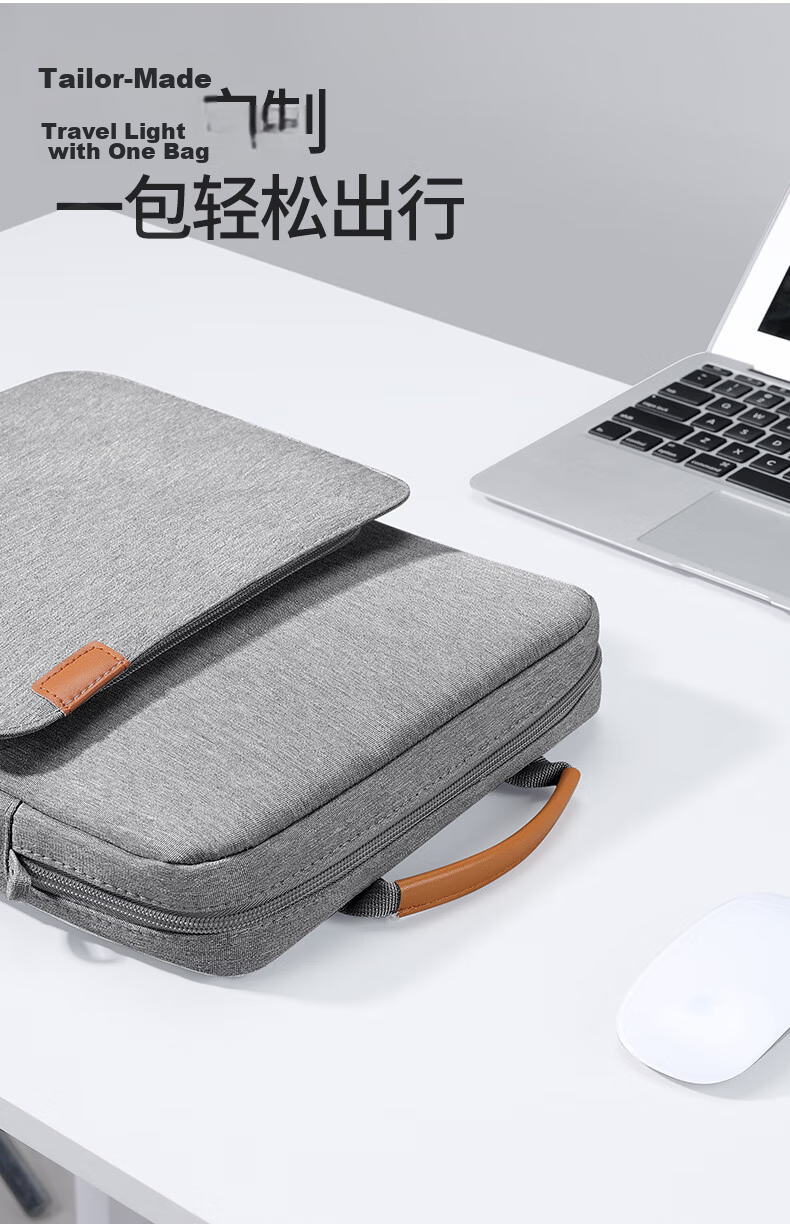 BUBM iPad Storage Bag Tablet Pro Inner Bag Air5 Diagonal Cross Bag 13-inch Laptop Bag 6